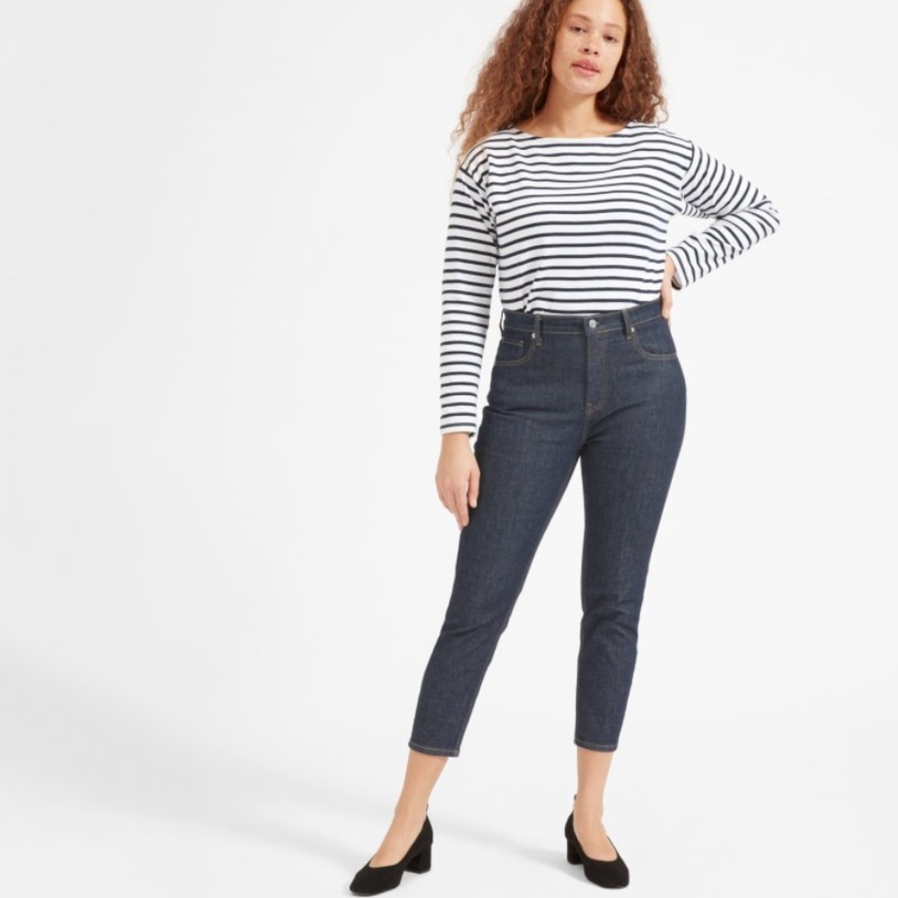 Everlane High-Rise Skinny Ankle Jean